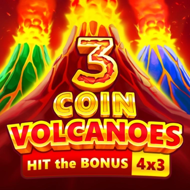 Juega a la 3 Coin Volcanoes bij en Kirolbet