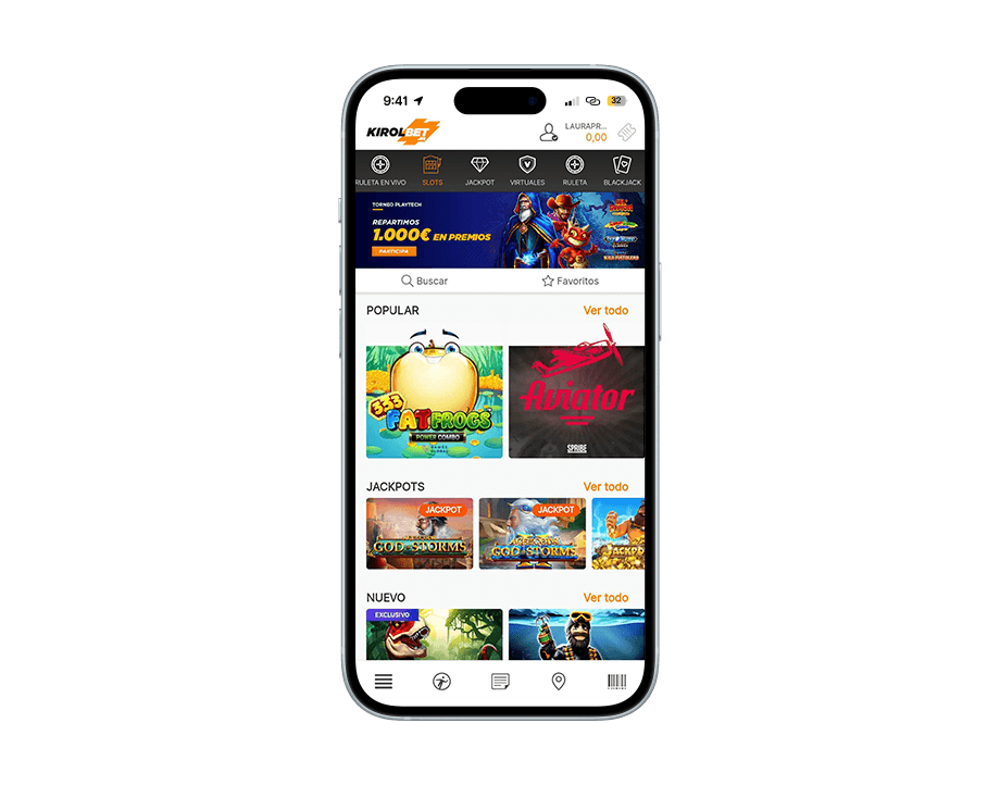 Kirolbet Casino Download Mobiele App